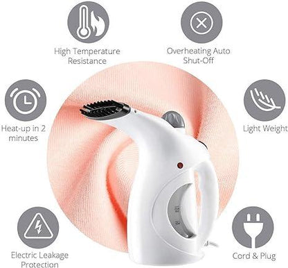 Facial Vapor Steamer Iron Brush for Home and Travel Handy